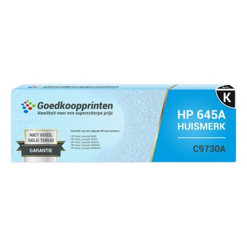 Huismerk voor HP 645A / C9730A toner cartridge Zwart - (13.000 afdrukken)