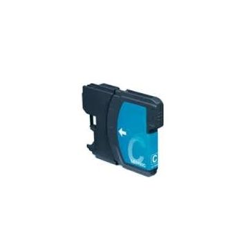 Brother LC-980C inkt cartridge / Brother LC-1100C inkt cartridge Cyaan (20ML) - Huismerk