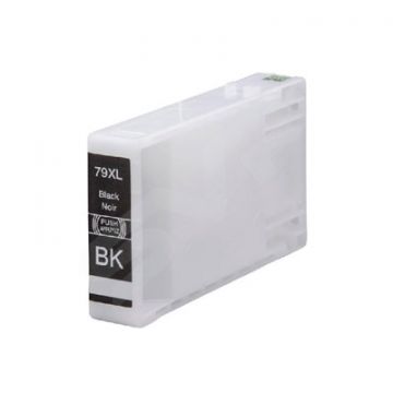 Epson T7901 inkt cartridge Zwart (62ML) - Huismerk