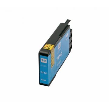 HP 711 inkt cartridge Cyaan (29ml) - Huismerk