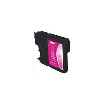 Brother LC-980M cartridge/ LC-1100M inkt cartridge Magenta (20ML) - Huismerk