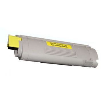 OKI 43865721 toner cartridge Geel - Huismerk (6.000 afdrukken)