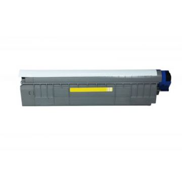 OKI 44059105 toner cartridge Geel - Huismerk (8.000 afdrukken)