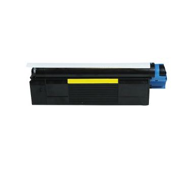 OKI C5200 / 42127405 toner cartridge Geel - Huismerk (5.000 afdrukken)