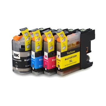 Brother LC-127 inktcartridges Multipack 4-stuks - Huismerk