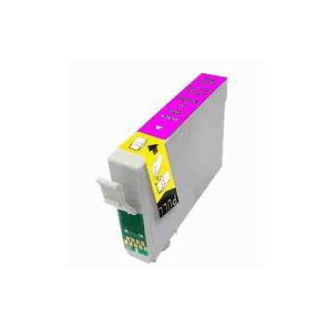 Epson T0713 Magenta inkt cartridge (12ML) - Huismerk